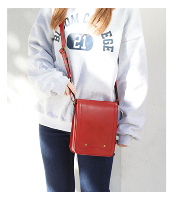 小さな革のランドセル クラシカ ショルダー